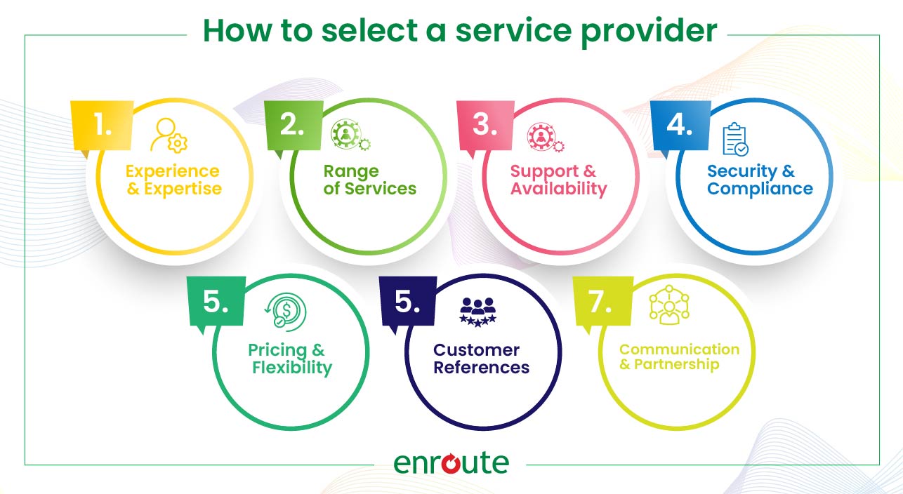 How to select a service provider