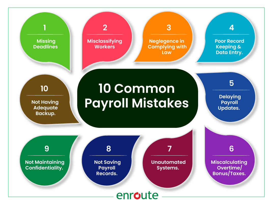 Top 10 Common Payroll Mistakes