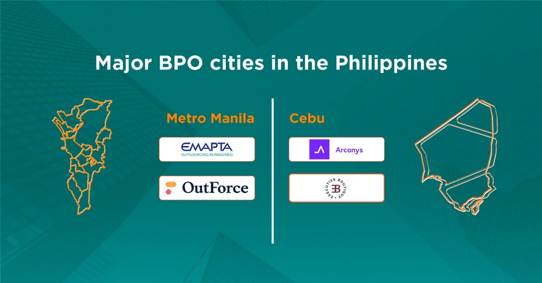 Major BPO Cities in the Philippines